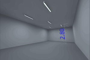 Alternative view of LED-työtilavalaistuspaketti